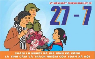 Phường Hưng Thành, thành phố Tuyên Quang: Các hoạt động tri ân các anh hùng liệt sĩ và tặng quà gia đình có công với cách mạng